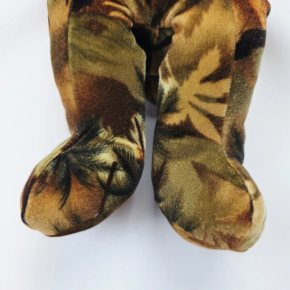Bestever Tropical Print Teddy Bear Velvet Stuffed Plush 12